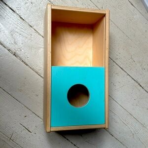 Lovevery Sliding Top Box Wooden Montessori Toy